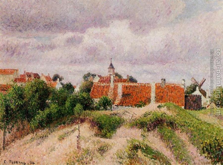 Camille Pissarro : Houses at Knocke, Belgium II